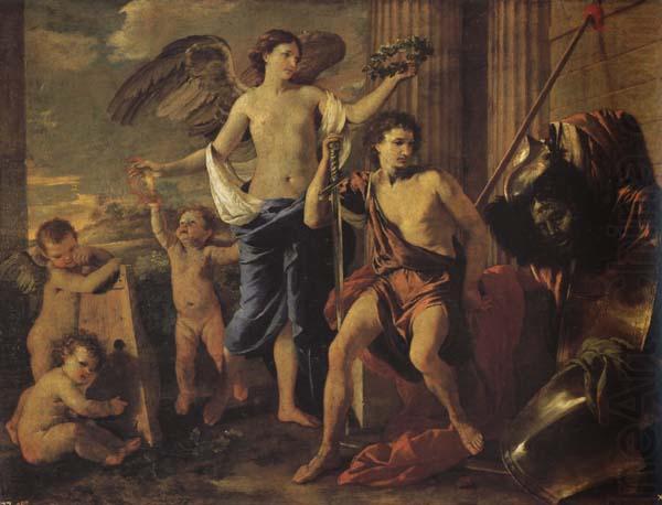 Nicolas Poussin David Victorious china oil painting image
